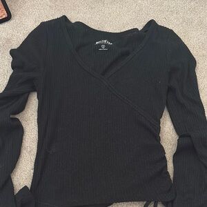 Hollister Black Long Sleeve Tee